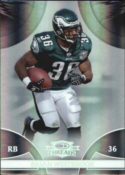 2008 Donruss Threads - Silver Holofoil #96 Brian Westbrook Front