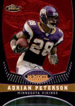 2008 Finest - Adrian Peterson Finest Moments #AP15 Adrian Peterson Front