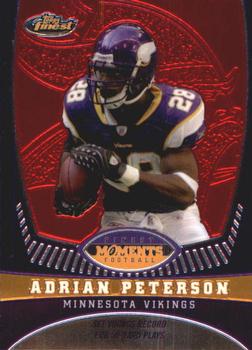 2008 Finest - Adrian Peterson Finest Moments #AP16 Adrian Peterson Front