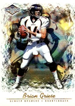 2001 Pacific Canvas Impressions #41 Brian Griese Front