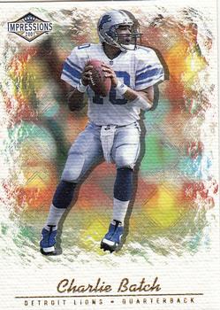 2001 Pacific Canvas Impressions #44 Charlie Batch Front