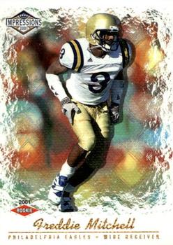 2001 Pacific Canvas Impressions #196 Freddie Mitchell Front
