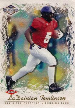 2001 Pacific Canvas Impressions #203 LaDainian Tomlinson Front