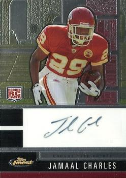 2008 Finest - Autographs #112 Jamaal Charles Front