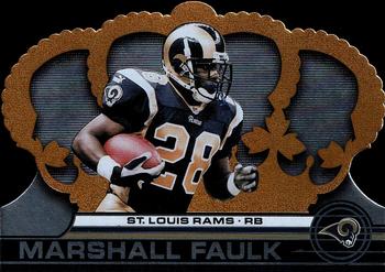 2001 Pacific Crown Royale #113 Marshall Faulk Front