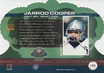 2001 Pacific Crown Royale #168 Jarrod Cooper Back