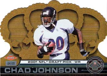 2001 Pacific Crown Royale #187 Chad Johnson Front