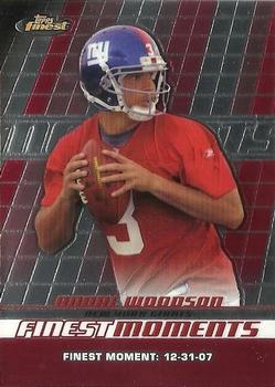 2008 Finest - Moments #FM-AW Andre Woodson  Front