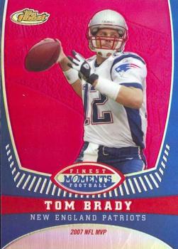 2008 Finest - Tom Brady Finest Moments Refractors #TB9 Tom Brady Front