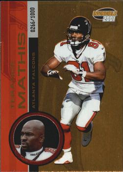 2001 Pacific Invincible #13 Terance Mathis Front