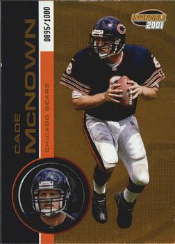 2001 Pacific Invincible #43 Cade McNown Front