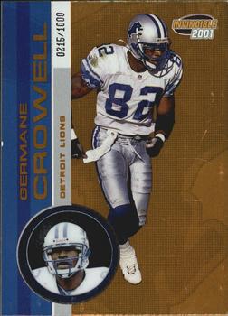 2001 Pacific Invincible #79 Germane Crowell Front