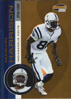 2001 Pacific Invincible #96 Marvin Harrison Front