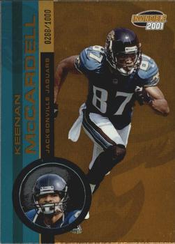 2001 Pacific Invincible #105 Keenan McCardell Front