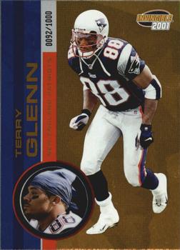 2001 Pacific Invincible #140 Terry Glenn Front