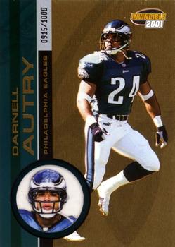 2001 Pacific Invincible #181 Darnell Autry Front