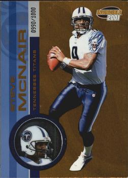 2001 Pacific Invincible #242 Steve McNair Front