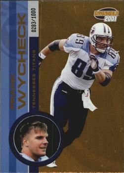 2001 Pacific Invincible #244 Frank Wycheck Front