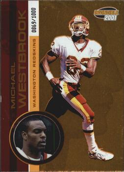 2001 Pacific Invincible #250 Michael Westbrook Front