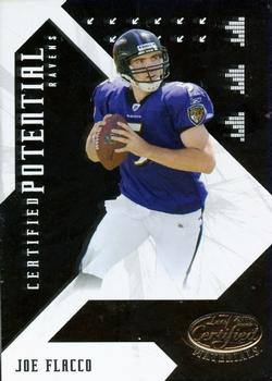 2008 Leaf Certified Materials - Certified Potential #CP-12 Joe Flacco Front