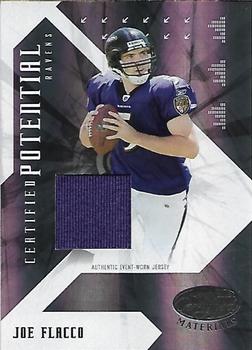 2008 Leaf Certified Materials - Certified Potential Materials #CP-12 Joe Flacco Front