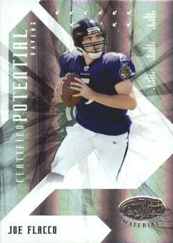 2008 Leaf Certified Materials - Certified Potential Mirror #CP-12 Joe Flacco Front