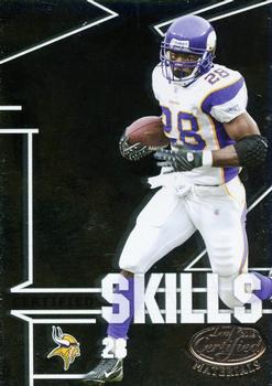 2008 Leaf Certified Materials - Certified Skills #CS-1 Adrian Peterson Front