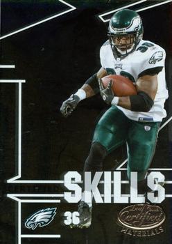 2008 Leaf Certified Materials - Certified Skills #CS-10 Brian Westbrook Front