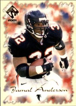 2001 Pacific Private Stock #4 Jamal Anderson Front