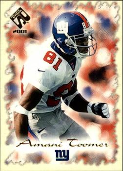 2001 Pacific Private Stock #65 Amani Toomer Front