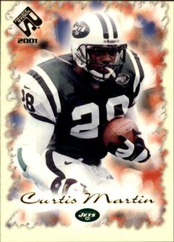 2001 Pacific Private Stock #67 Curtis Martin Front