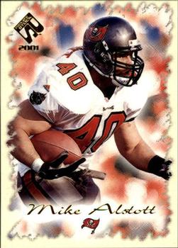 2001 Pacific Private Stock #91 Mike Alstott Front