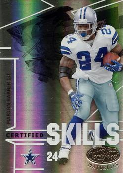 2008 Leaf Certified Materials - Certified Skills Mirror #CS-3 Marion Barber Front