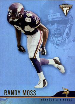 2001 Pacific Private Stock Titanium #73 Randy Moss Front
