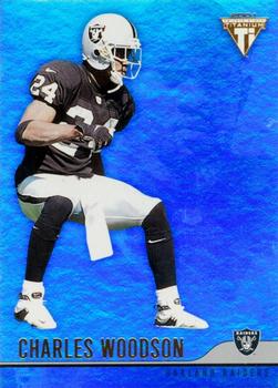 2001 Pacific Private Stock Titanium #100 Charles Woodson Front