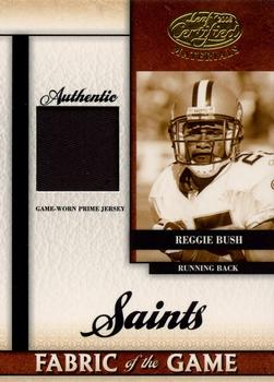 2008 Leaf Certified Materials - Fabric of the Game Prime #FOG-33 Reggie Bush Front