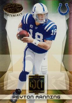 2008 Leaf Certified Materials - Gold Team Mirror #GT-2 Peyton Manning Front