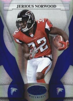 2008 Leaf Certified Materials - Mirror Blue #5 Jerious Norwood Front