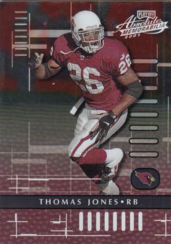 2001 Playoff Absolute Memorabilia #3 Thomas Jones Front