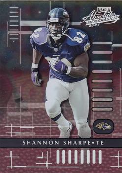2001 Playoff Absolute Memorabilia #9 Shannon Sharpe Front