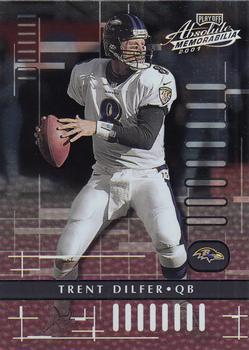 2001 Playoff Absolute Memorabilia #11 Trent Dilfer Front