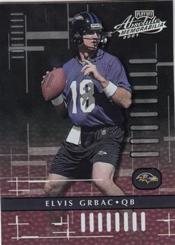 2001 Playoff Absolute Memorabilia #12 Elvis Grbac Front