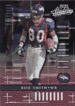 2001 Playoff Absolute Memorabilia #30 Rod Smith Front