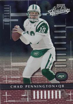 2001 Playoff Absolute Memorabilia #62 Chad Pennington Front