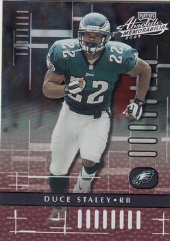 2001 Playoff Absolute Memorabilia #73 Duce Staley Front