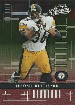 2001 Playoff Absolute Memorabilia #74 Jerome Bettis Front