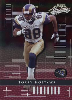2001 Playoff Absolute Memorabilia #89 Torry Holt Front