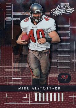 2001 Playoff Absolute Memorabilia #92 Mike Alstott Front