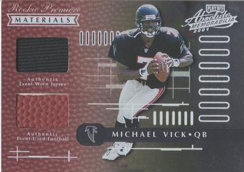 2001 Playoff Absolute Memorabilia #151 Michael Vick Front