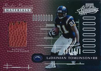 2001 Playoff Absolute Memorabilia #158 LaDainian Tomlinson Front